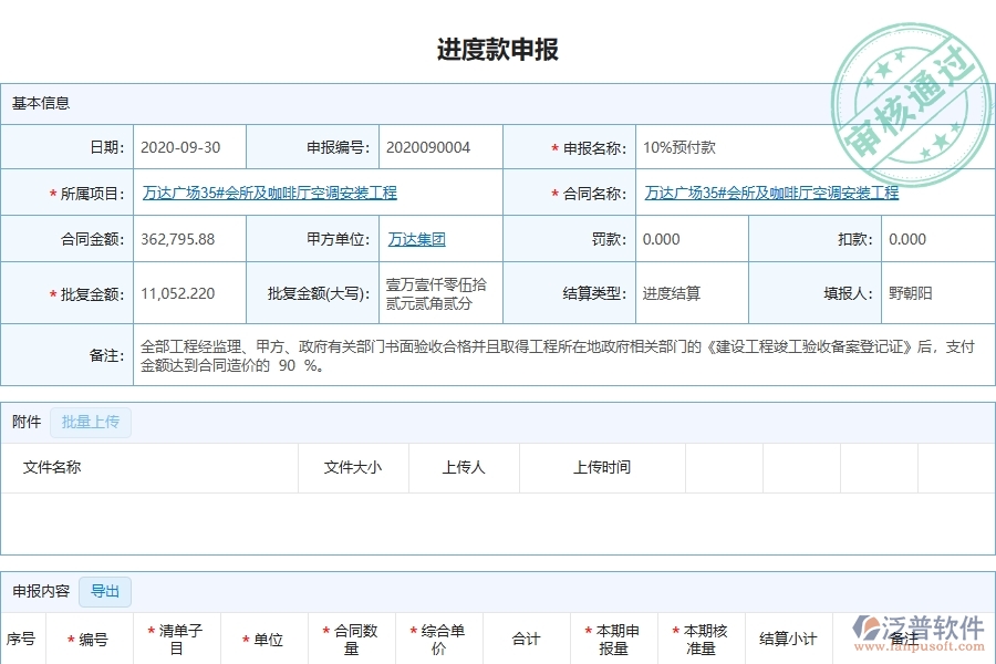 系統(tǒng)在收入進(jìn)度款申報中的管控點(diǎn)及作用