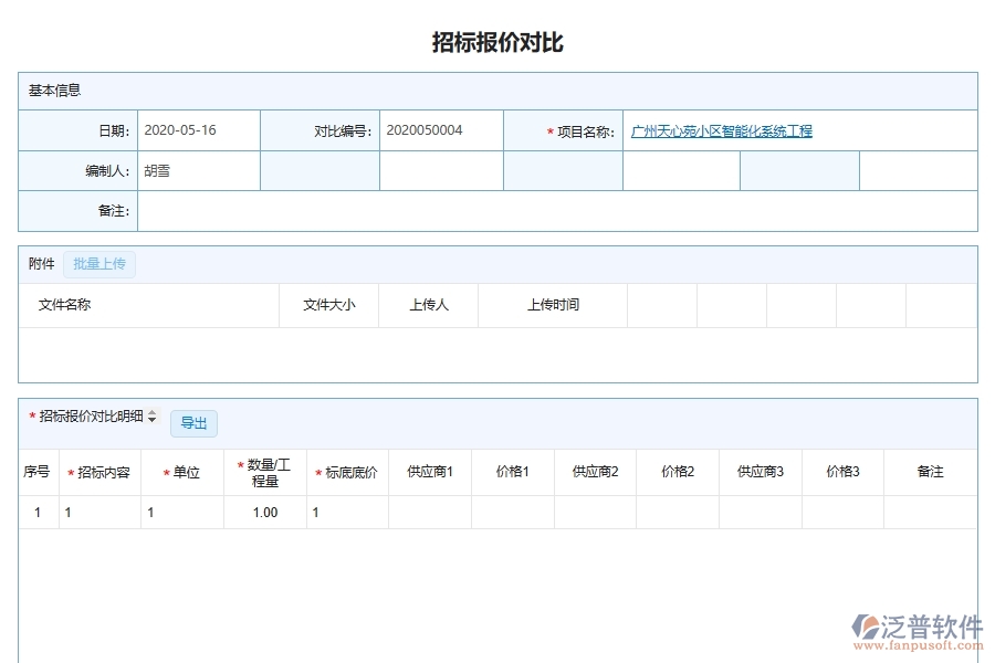 泛普軟件-市政工程管理系統(tǒng)中工程造價(jià)對比管理的注意事項(xiàng)