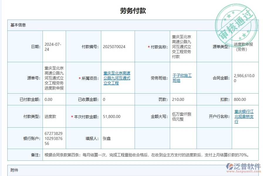 泛普軟件-機(jī)電工程管理系統(tǒng)中人力成本支付管理在行業(yè)中的競(jìng)爭(zhēng)優(yōu)勢(shì)