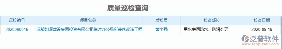 三、泛普軟件-機電工程企業(yè)在質(zhì)量巡檢中的技術(shù)優(yōu)勢