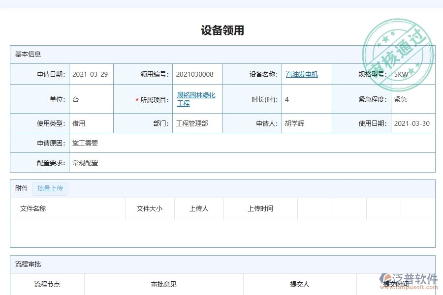 泛普軟件-弱電工程企業(yè)管理系統(tǒng)的設(shè)備領(lǐng)用為工程企業(yè)帶來(lái)五大管理革新