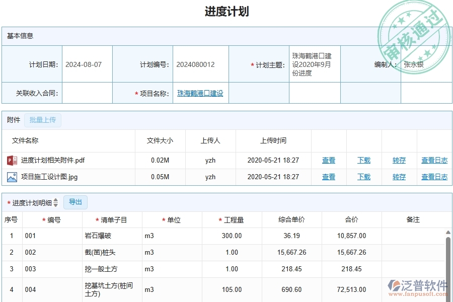 三、泛普軟件-幕墻工程管理系統(tǒng)中進(jìn)度計(jì)劃查詢的幾個優(yōu)勢是什么