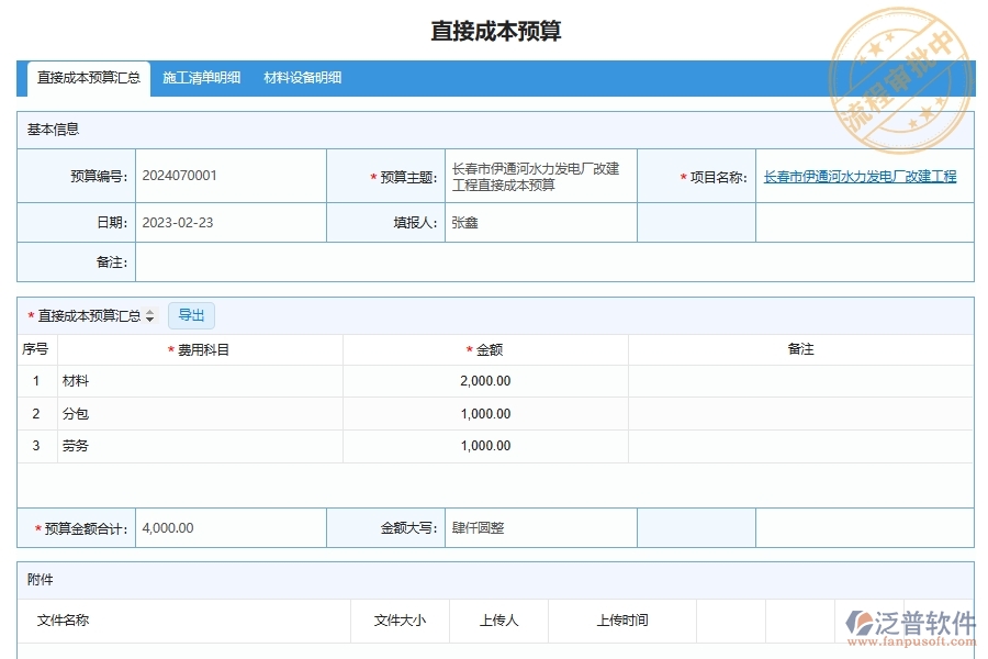 泛普軟件-機電工程管理系統(tǒng)在建筑成本編制管理中的解決方案