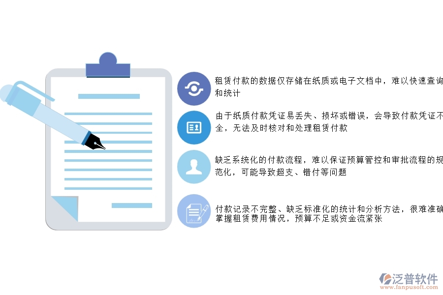 、幕墻工程公司沒有使用系統(tǒng)時在租賃付款方面遇到的問題有哪些