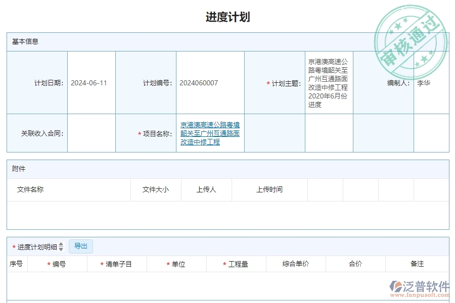 三、泛普軟件-公路工程系統(tǒng)如何解決企業(yè)合施工進(jìn)度計(jì)劃管理問(wèn)題