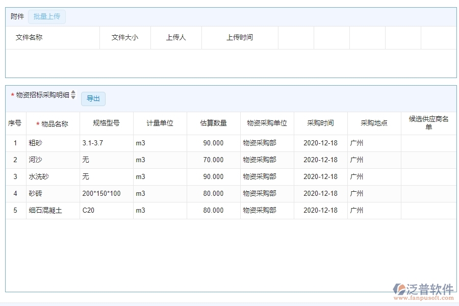 四、使用泛普軟件-公路工程大型物資招標(biāo)采購計劃明細(xì)查詢管理系統(tǒng)的優(yōu)勢