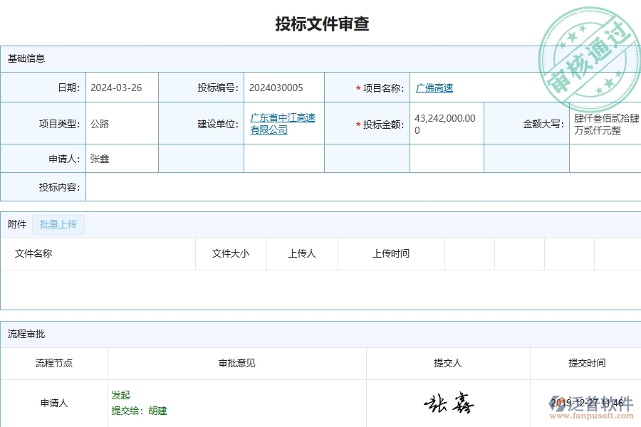 三、泛普軟件-公路工程管理系統(tǒng)中投標(biāo)文件審查列表的幾個(gè)優(yōu)勢(shì)是什么