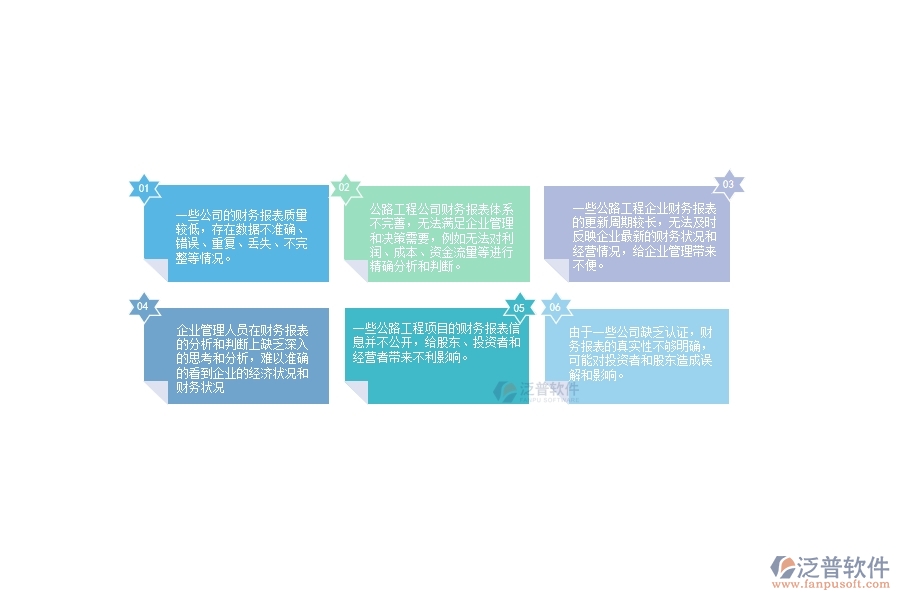 一、在公路工程企業(yè)管理中財務(wù)報表方面存在的問題