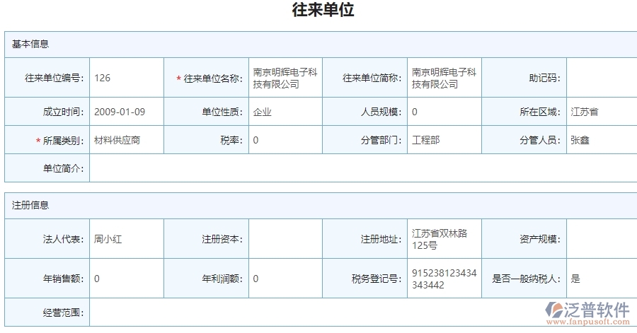 二、泛普軟件-安防工程系統(tǒng)對(duì)企業(yè)供應(yīng)商報(bào)表管理的作用