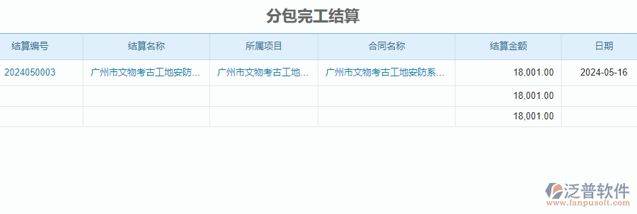 三、 泛普軟件-安防工程分包報(bào)表管理系統(tǒng)中需要注意的問題