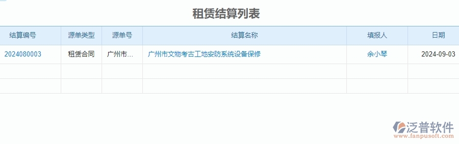 二、泛普軟件-安防工程管理系統(tǒng)如何解決企業(yè)租賃結(jié)算管理的痛點(diǎn)