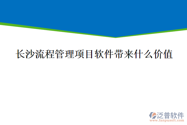長(zhǎng)沙流程管理項(xiàng)目軟件帶來(lái)什么價(jià)值