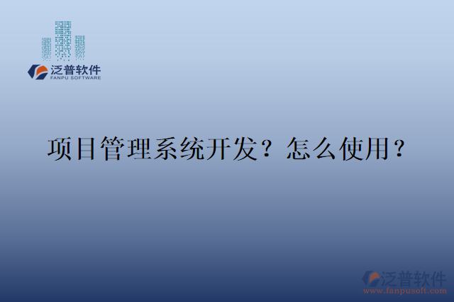項目管理系統(tǒng)開發(fā)？怎么使用？