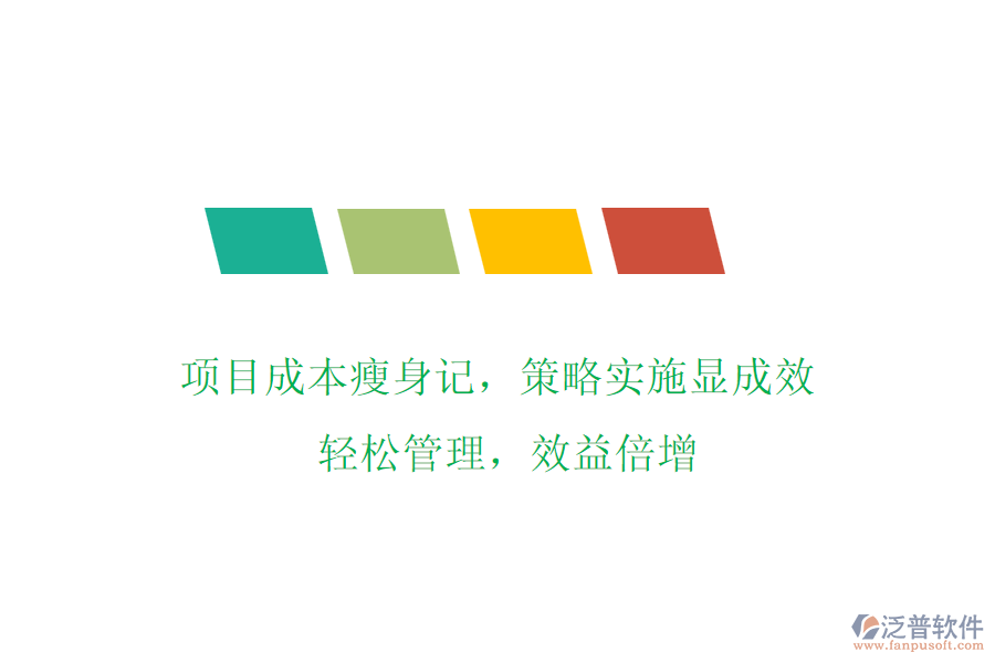 項目成本瘦身記，策略實施顯成效! 輕松管理，效益倍增