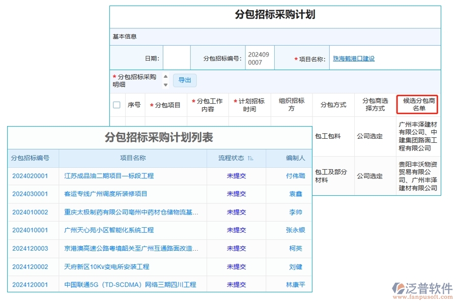 智慧引領，精準選擇：揭秘工程項目招標軟件分包商名單編制的藝術