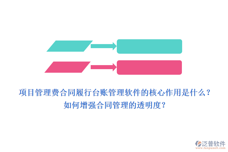 項(xiàng)目管理費(fèi)合同履行臺(tái)賬管理軟件的核心作用是什么？如何增強(qiáng)合同管理的透明度？