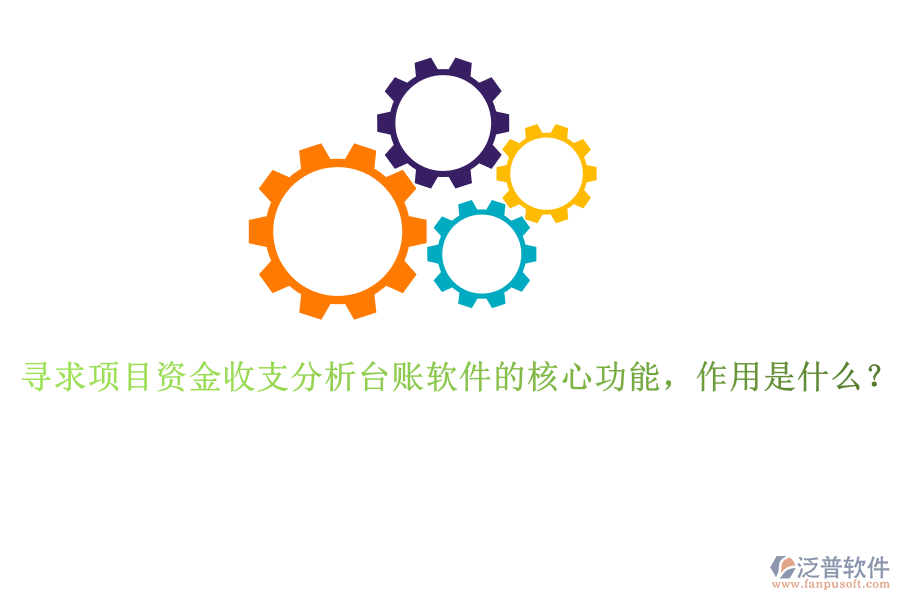 尋求項目資金收支分析臺賬軟件的核心功能，作用是什么？