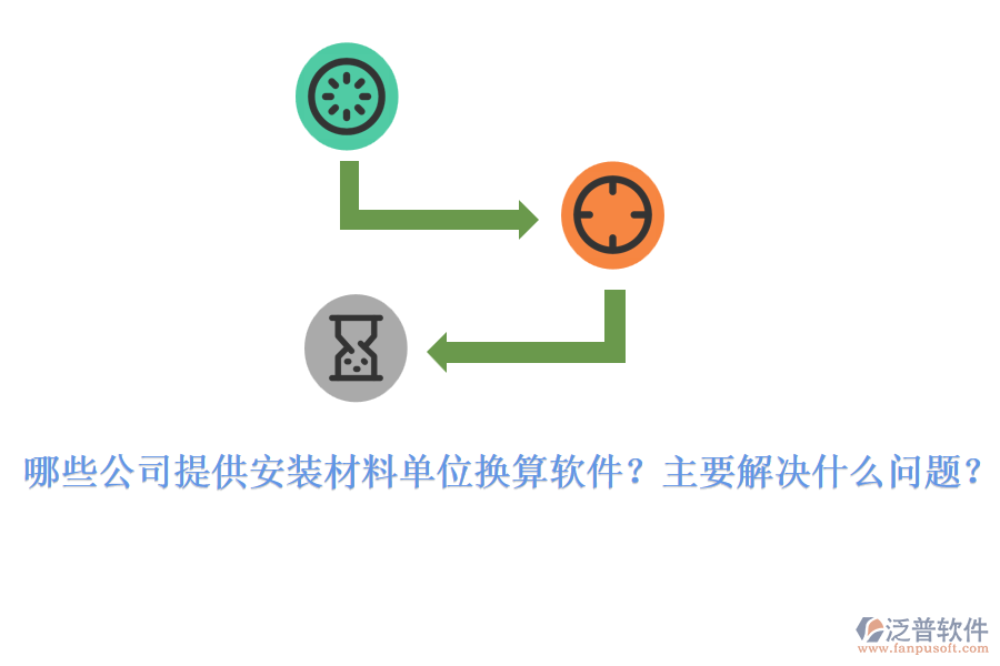 哪些公司提供安裝材料單位換算軟件？主要解決什么問題？