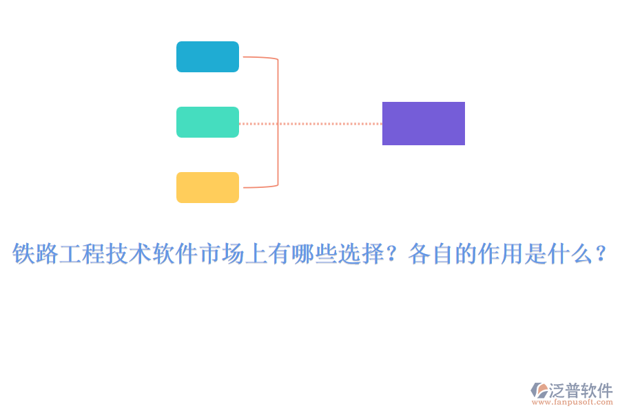 鐵路工程技術(shù)軟件市場(chǎng)上有哪些選擇？各自的作用是什么？