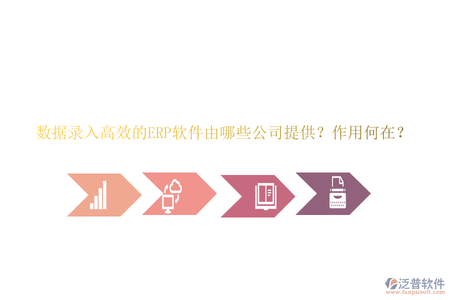 數(shù)據(jù)錄入高效的ERP軟件由哪些公司提供？作用何在？