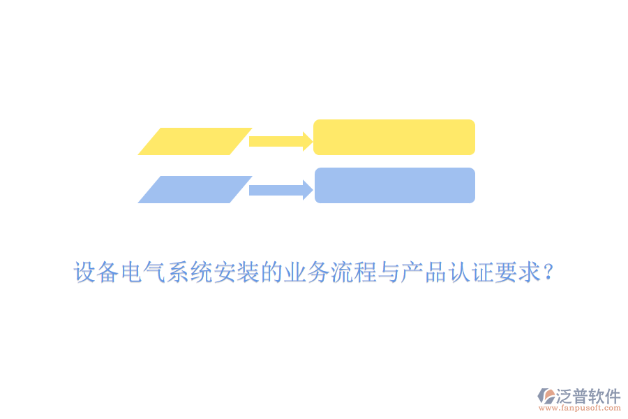 設(shè)備電氣系統(tǒng)安裝的業(yè)務(wù)流程與產(chǎn)品認(rèn)證要求？