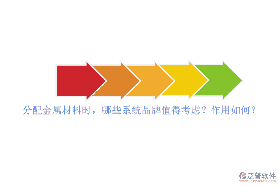 分配金屬材料時(shí)，哪些系統(tǒng)品牌值得考慮？作用如何？