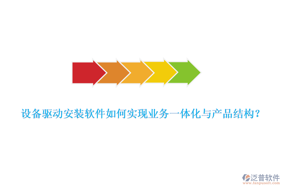 設(shè)備驅(qū)動(dòng)安裝軟件如何實(shí)現(xiàn)業(yè)務(wù)一體化與產(chǎn)品結(jié)構(gòu)？
