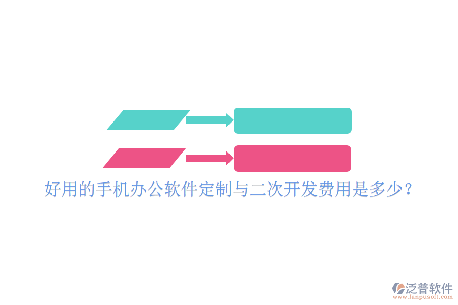  好用的手機辦公軟件定制與二次開發(fā)費用是多少？
